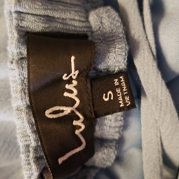 Lulus Womens Lost In Paradise Maxi V Neck Flowy Formal Dress Slate Blue - Picture 13 of 16